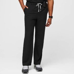Figs Men's Pisco Basic Black Scrub Pants Size Small